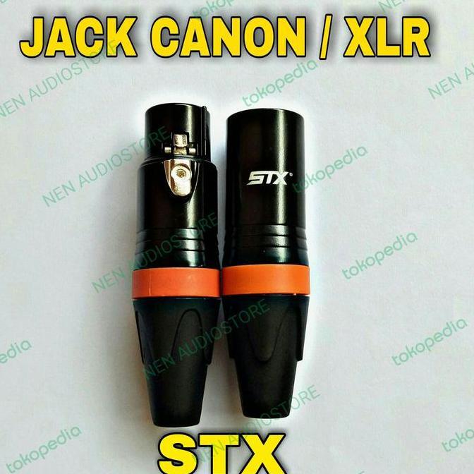 TERMURAH - jack xlr STX original jack canon stx jek mic xlr
