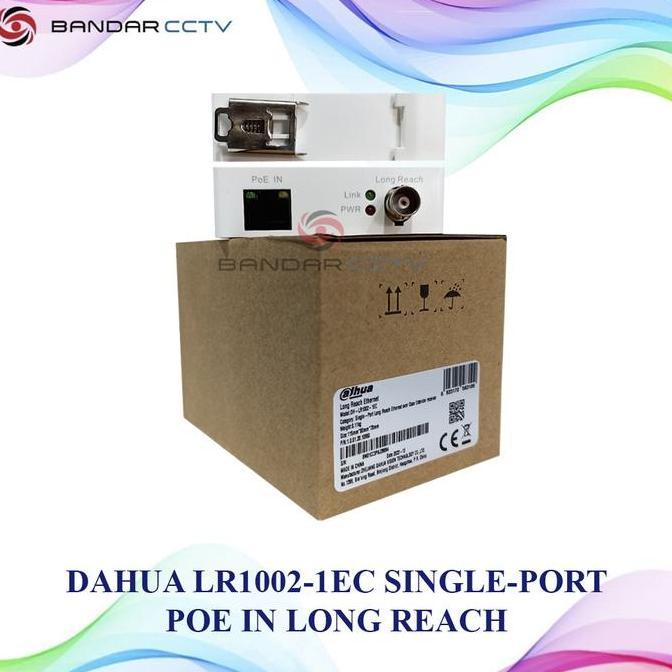BEBAS ONGKIR - DAHUA DH LR1002 1EC SINGLE PORT POE IN LONG REACH