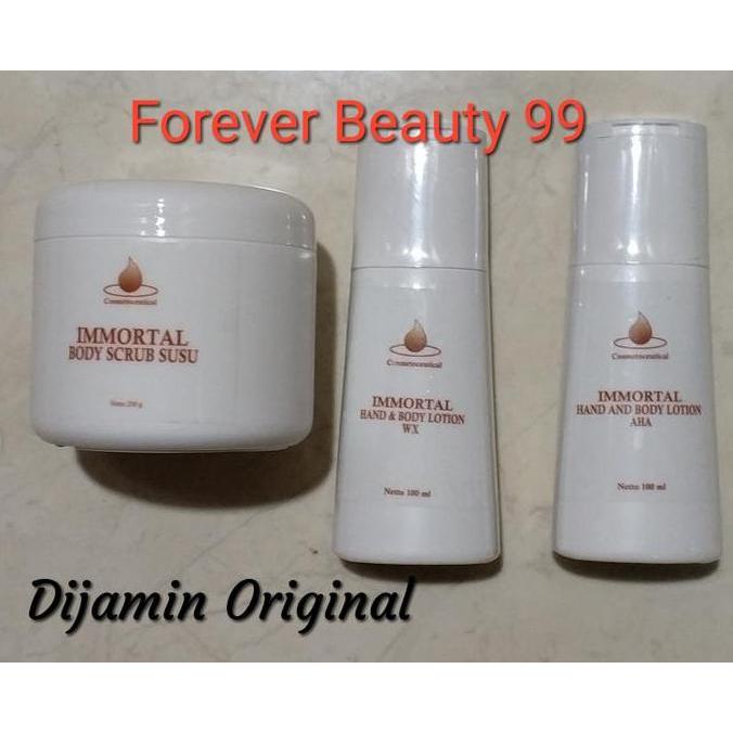 Immortal Paket Pemutih Badan isi 3 - Whitening Body