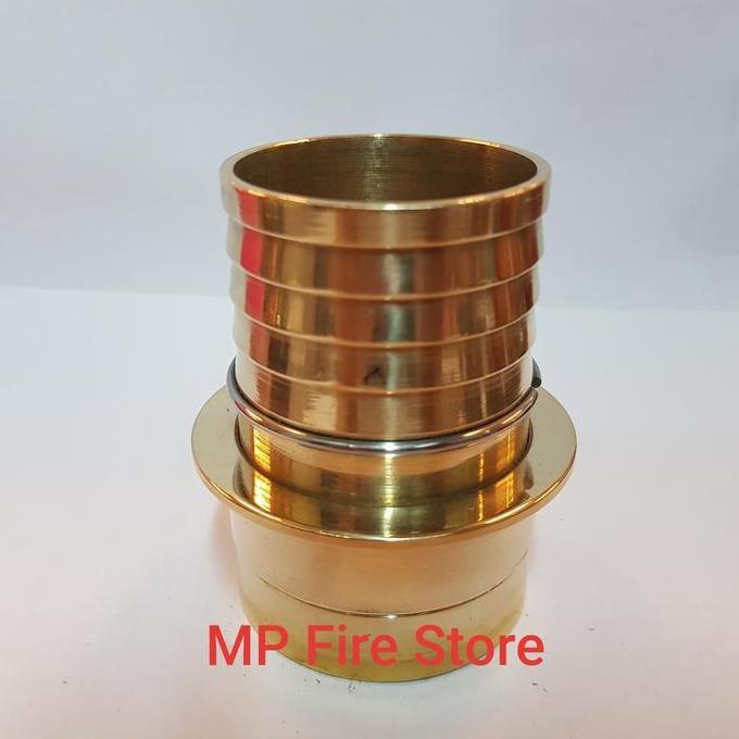 Coupling Machino Kopling Selang Pemadam Male Cowok Kuningan 2 Inch