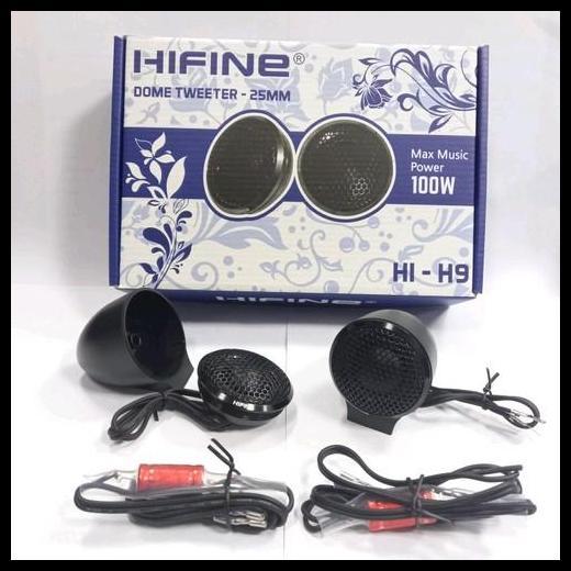 TERLARIS TWEETER MOBIL MURAH HIFINE HI H9 / TWEETER DOME MOBIL MURAH / TWEETER PREMIUM KUALITAS CIAM