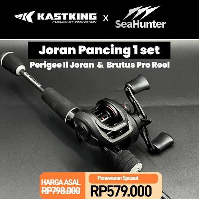 [OFFICIAL] KASTKING x SeaHunter Joran Pancing 1 SET= Perigee II Joran+Brutus Pro Reel BC,Drag Clicke