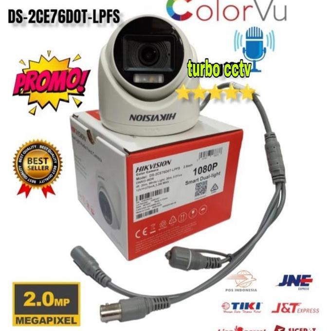HARGA DISC - Kamera Cctv Indoor ColorVu + Audio 2Mp Hik