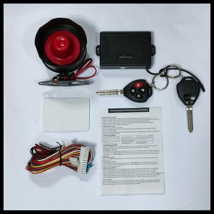 TERBARU ALARM MOBIL UNIVERSAL MODEL KUNCI MOBIL INNOVA LAMA / CAR ALARM 