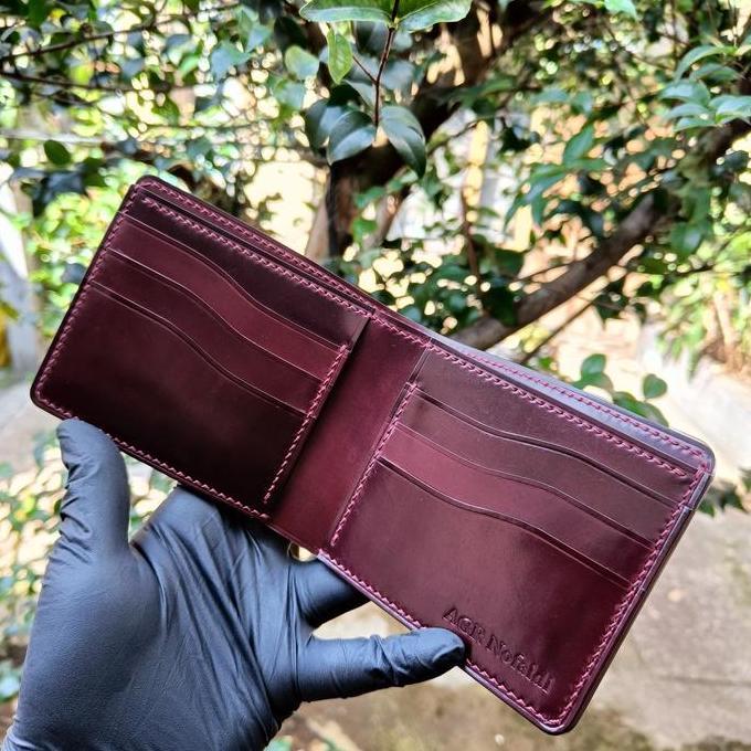 Billfold Wallet Full Shell Cordovan Pria