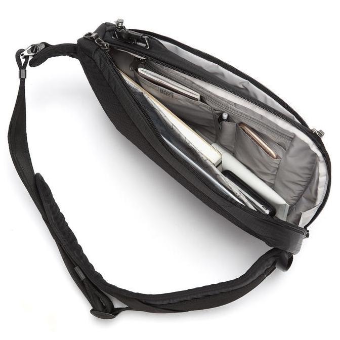 PACSAFE Vibe 325 sling pack , JET BLACK