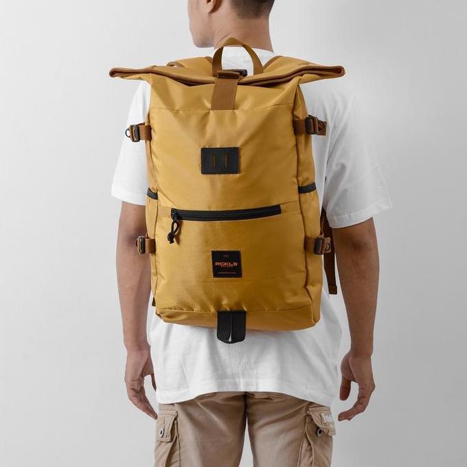 RCKLS. Filly Gold - Ransel Pria Backpack Multifungsi I Travel