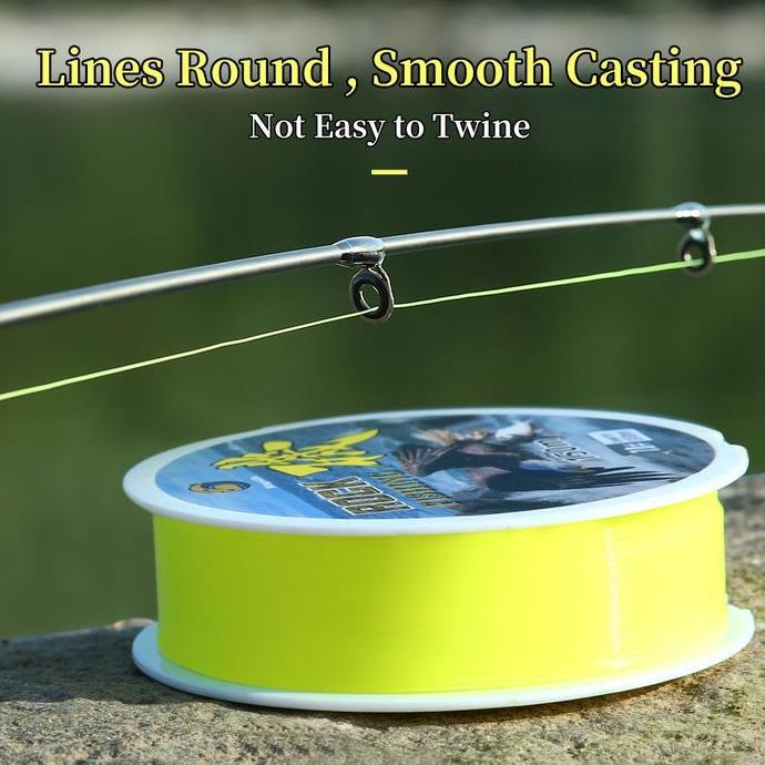 Bingolife Senar Pancing 150m Rock Fishing Line Bahan Nilon Daya Tahan Super Kuat Ikan Alat Laut (TER