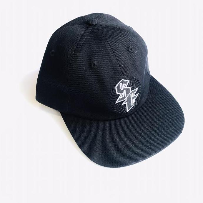 Spitfire - spitball Swirl Strp Hat Black (TERBAIK) (TERBARU) (TERMURAH)