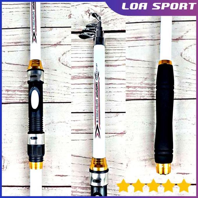 Joran Pancing Antena 210cm GHOTDA CF3000 Telescopic Carbon Fiber (TERBAIK) (TERBARU) (TERMURAH)