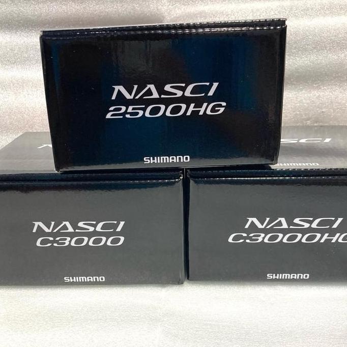 REEL GALATAMA SHIMANO NASCI TERBARU 2500HG C3000 C3000HG 2025