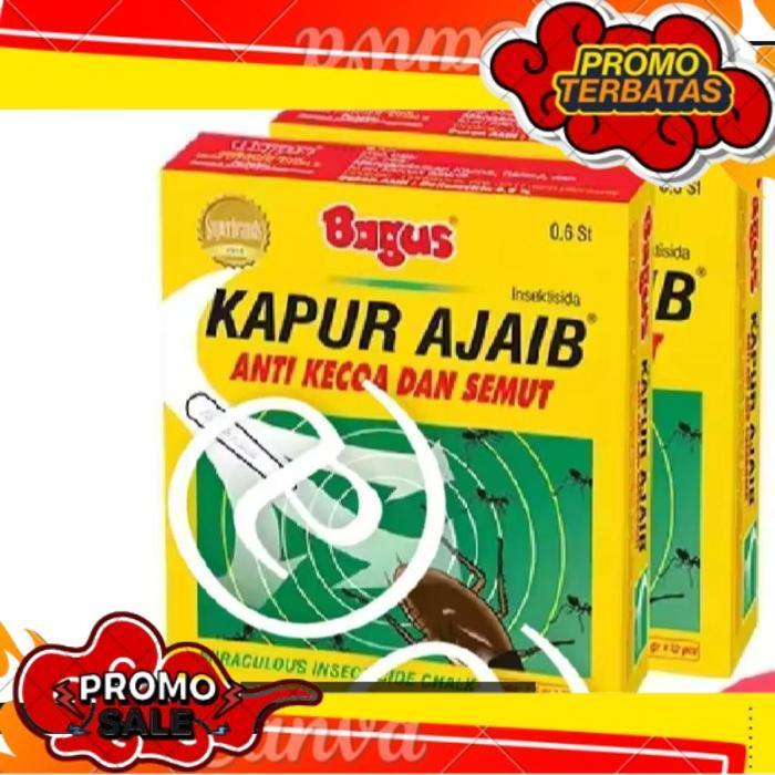 Trending Kapur Ajaib  / 1Pak Isi 6Kotak 12Batang Kapur Semut Kapur Bagus