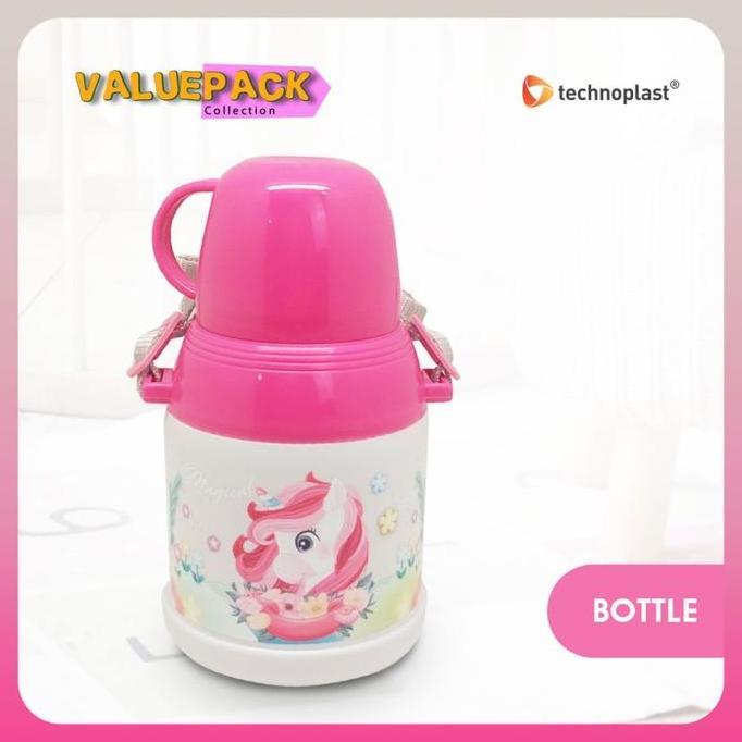Technoplast Unicorn Bube Value Pack Set Tempat Makan & Minum