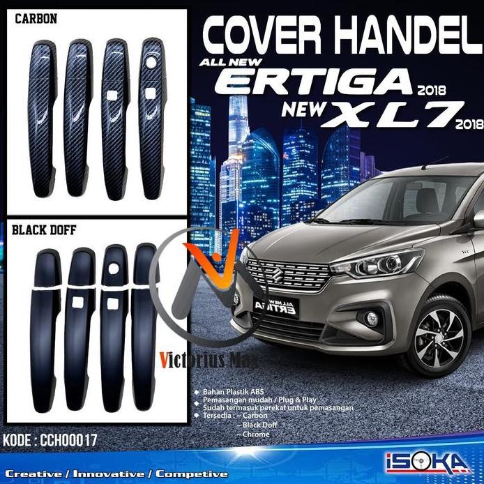 Paket Cover Handle Outer Handle Dan Tank Cover Suzuki Xl7/ Xl 7 Hitam Doff Promo