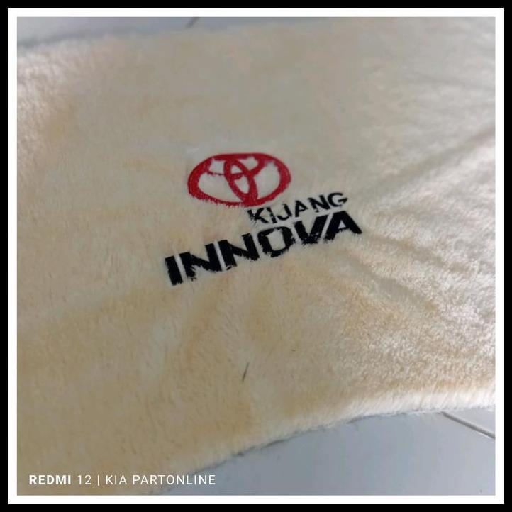 TERLARIS COVER ALAS DASHBOARD KIJANG INNOVA BULU BORDIR BISA CUSTOM 