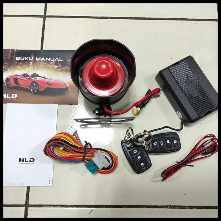 TERBARU ALARM MOBIL UNIVERSAL HLD / CAR ALARM SYSTEM 