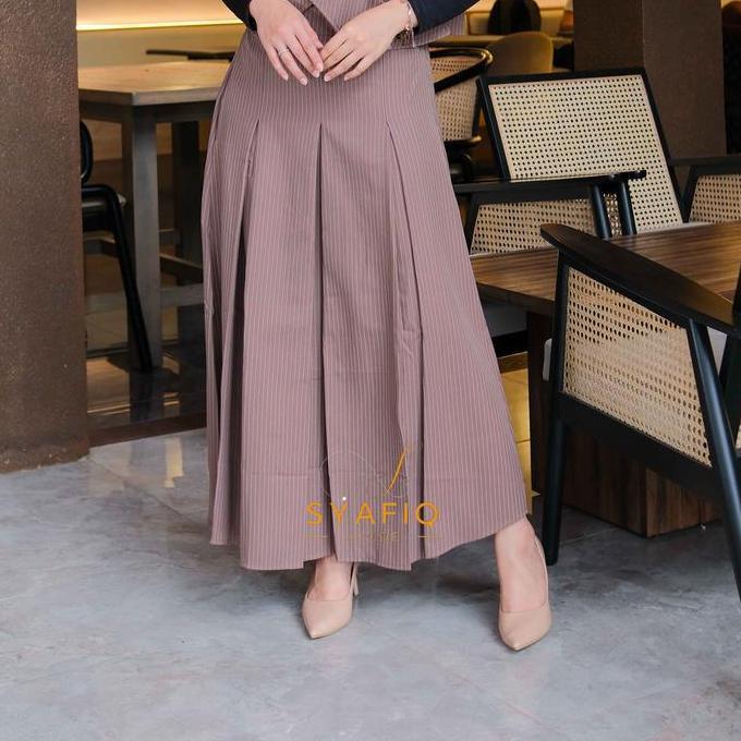 ROK ALIFA / ROK KATUN MALORCA / ROK REMPEL MAYUNG  Wanita Motif Casual