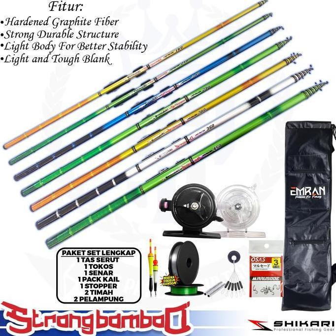 COD Gratis Ongkir Joran Tegek Kolong Strong Bambo strong fiberglass (TERBAIK) (TERBARU) (TERMURAH)