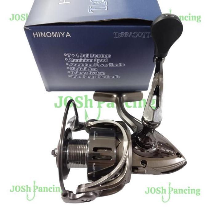 reel pancing hinomiya terracotta 4000 6000 pancing bagan laut teracota (TERBAIK) (TERBARU) (TERMURAH