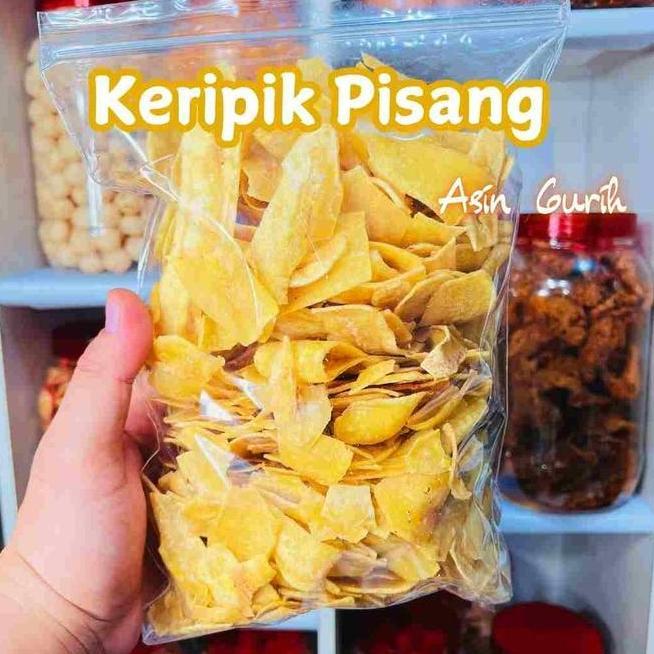 Keripik Pisang Kepok 1Kg Keripik Pisang Gurih Manis Keripik Pisang Renyah