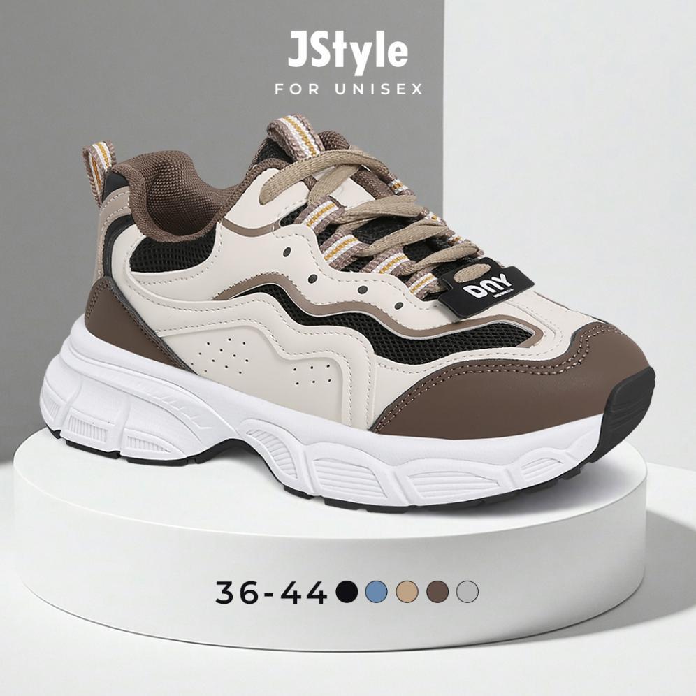 JS Sepatu Unisex Kekinian Sneaker Olahraga Pria Terbaru Sepatu Sport Cewek Sport Shoes SP-380