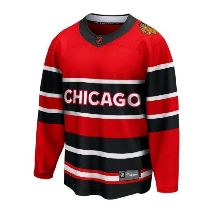 NEW Jersey NHL original Chicago Blackhawks Reverse Retro