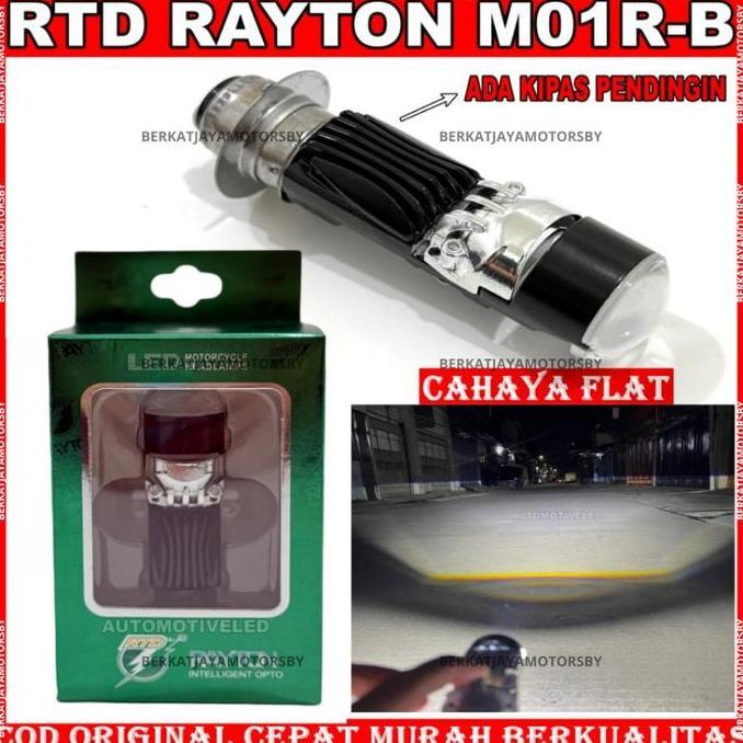 Promo RAYTON RTD LAMPU UTAMA H6 LED MOTOR M01RA DAN M01RB DAN M01RS DAN  M01RA CAHAYA BILED LAMPU MO