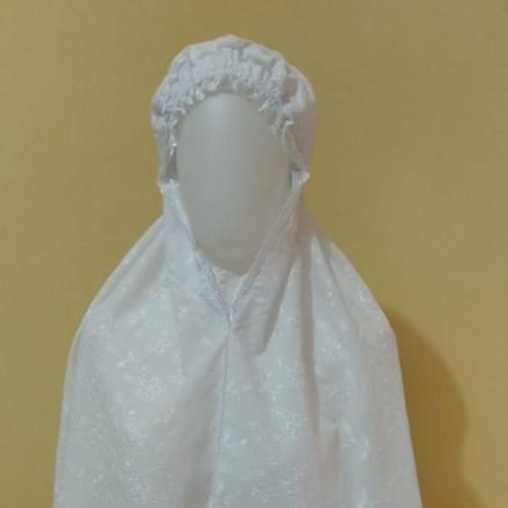 STELAN CELANA KATUN HAJI UMROH Jilbab Kancing Muslim Panjang Renda Tunik Belah Samping Wanita Setela