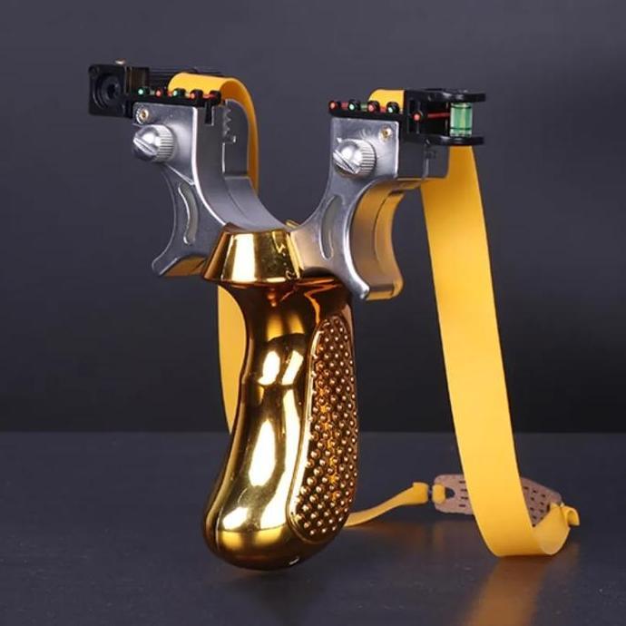 Ketapel new laser slingshot plus karet, bonus laser (TERBAIK) (TERBARU) (TERMURAH)