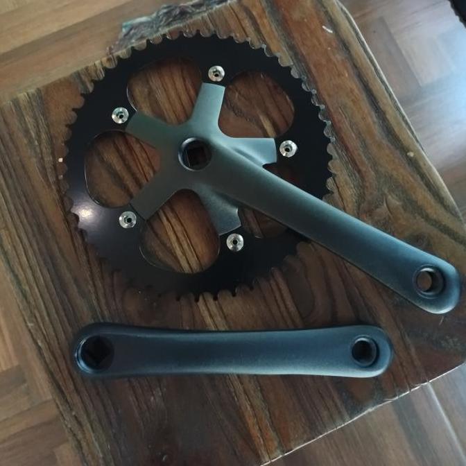 Crank taiwan BCD130 single speed fixie 48t alloy