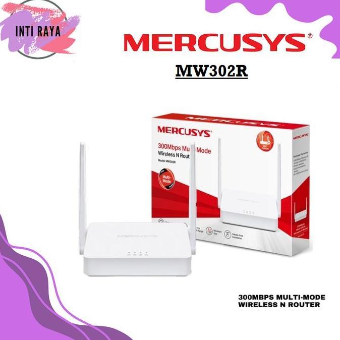 DV252 >> MERCUSYS MW302R 300MBPS WIRELESS N ROUTER MW302R