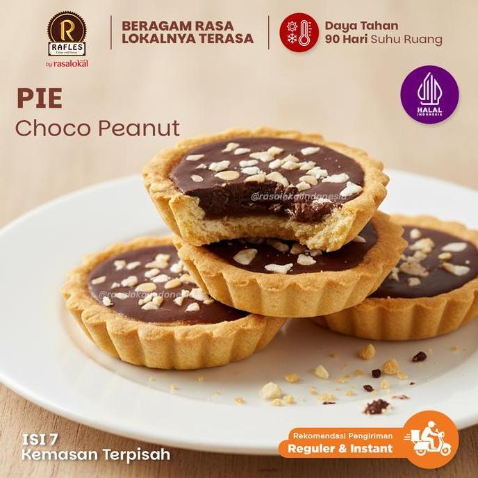 Rafles Pie Chocolate Peanut Rasalokal