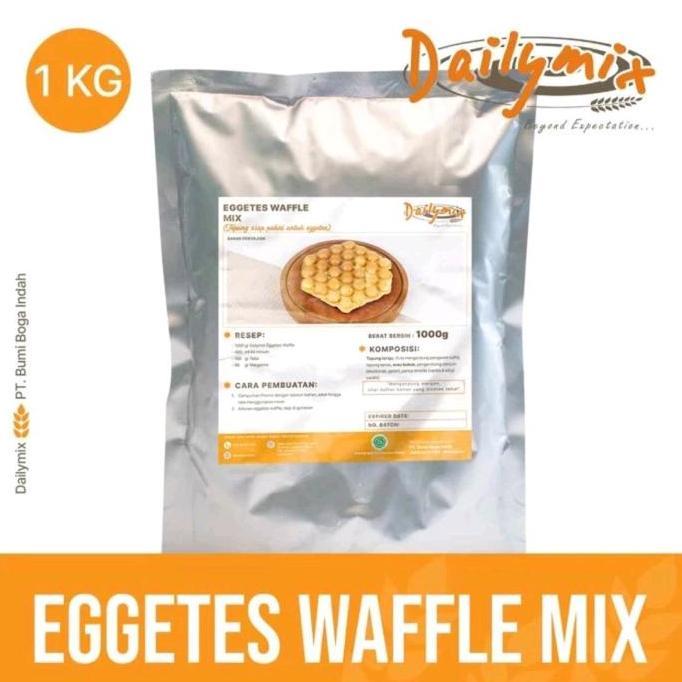 Tepung Premix Egg Wafel untuk Hongkong Waffle yang Crispy 1000 Gram