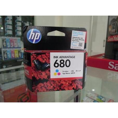 DB37 - Tinta Cartridge HP 680 Color