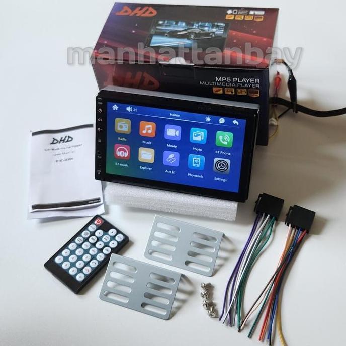 Double Din TV Mobil Head Unit Universal Support Mirrorlink DHD-9818