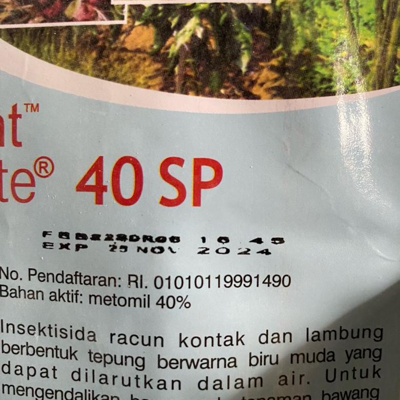Bisa Cod Dupont Lannate 40Sp 100Gr (Biru) - Insektisida .