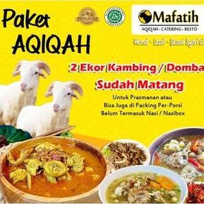 Terlaris Mafatih Aqiqah - Paket Aqiqah 2 Ekor Kambing / Domba Plus Masak