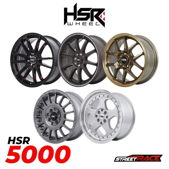 Terlaris Velg Mobil Ring 14 Hingga Ring 22 Hsr Wheel-Hsr5000