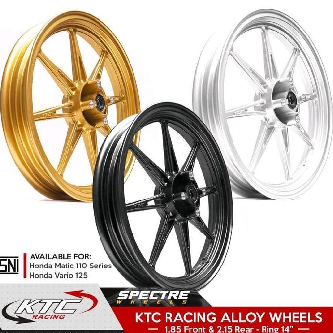 Terlaris Velg Racing Ktc Racing Matic Vario 110 , Vario 110Fi , Vario 125 , Vario 150 , Genio Scoopy