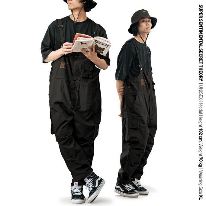 Gratis Ongkir Ssst Experienced Suit 2.0 Overall Black