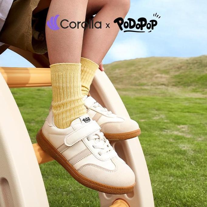 Gratong Corolla X IlyasCorolla X Podopop Samba Sepatu Anak Sneakers Kasual Aman Nyaman Antibakteri W