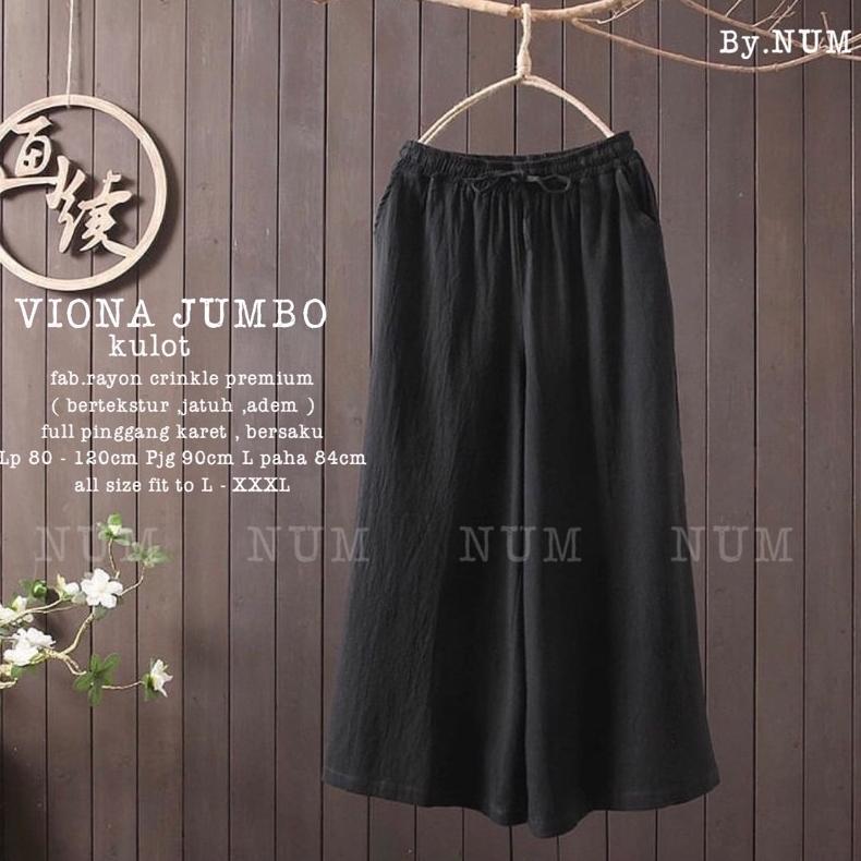 HOT SALE Viona Jumbo Kulot Rayon Crinkle Premium