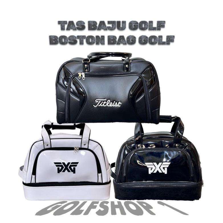 BIG SALE Tas Baju Golf Boston Bag Golf Premium Quality - Tas Tempat Baju & Sepatu Duffle Bag Golf Ne