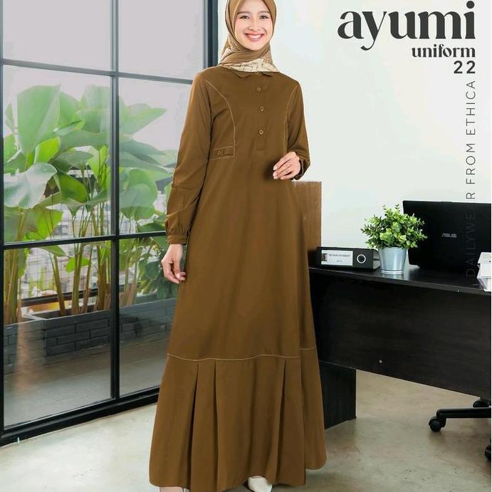 ETHICA DRESS UNIFORM 23 / KAHFI UNIFORM 01 / BAJU ASN GAMIS ASN / BAJU KEKI GURU / GAMIS ETHICA TERB