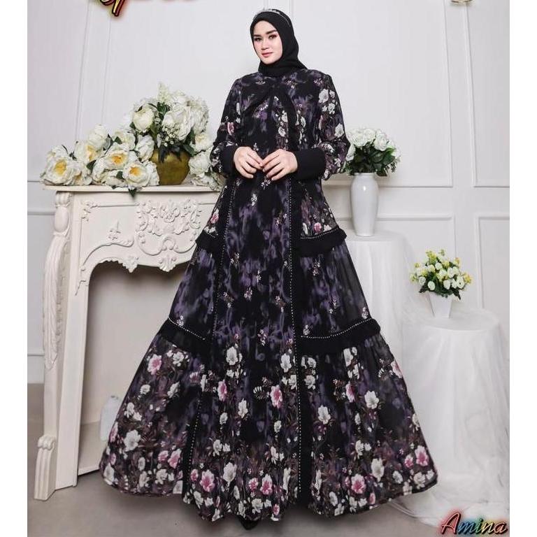 EMBUN GAMIS CERUTY SET HIJAB SEGI 4 BUSUI