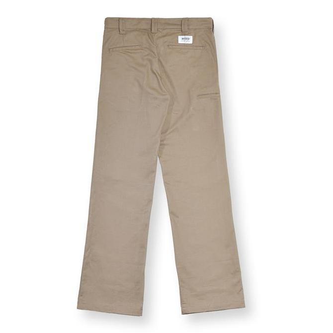 DF55 - Wised Watson Khaki Work Pants atau Celana Chino Regular Fit