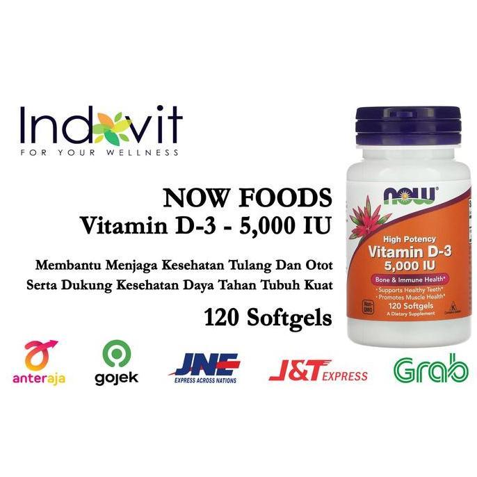Now Vit D3 5000 Now Vitamin D3 5000 Garansi Jamin Ori USA Now D3 5000
