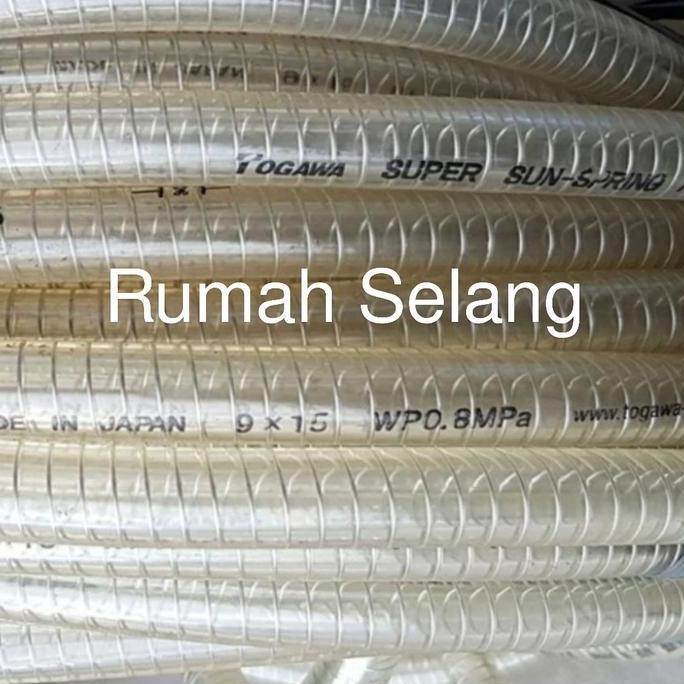 Selang Spring Togawa 9 x 15 / Selang Kawat Togawa 3/8 Inch / Selang
