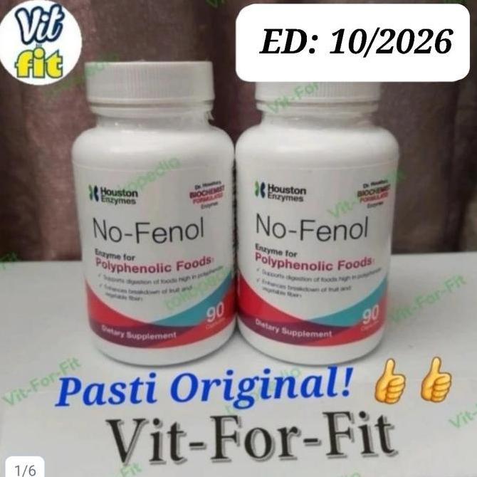 Houston Enzymes No-Fenol 90 capsules