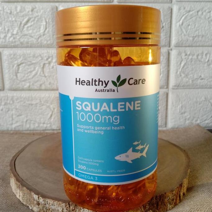 HEALTHY CARE SQUALENE 1000MG 200 CAPSULES